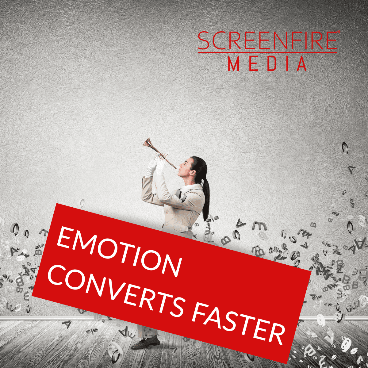 Emotion Converts Faster