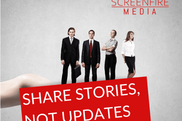 Share stories, not updates