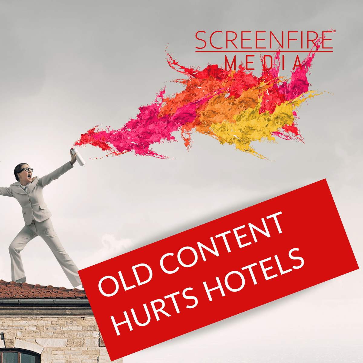 Old content hurts hotels